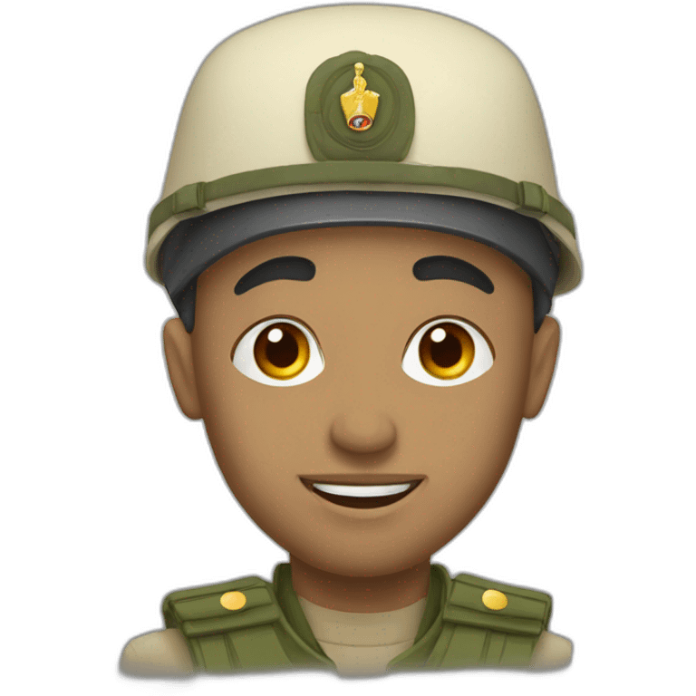 Militaire moroc emoji