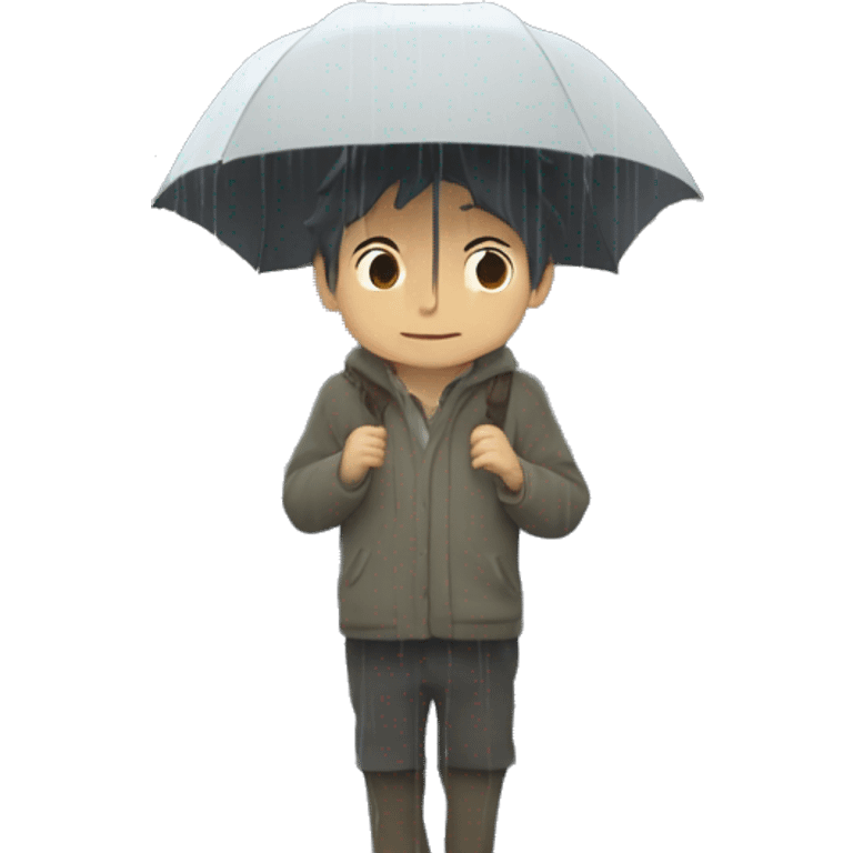 ghibli studio rain emoji