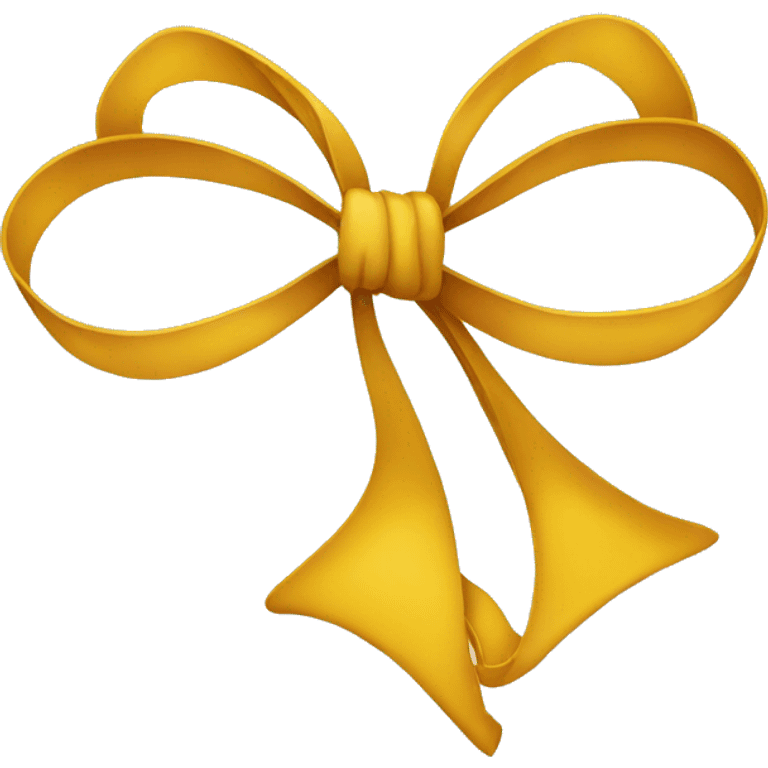 Bow with smiley face  emoji