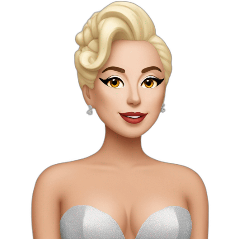 Lady Gaga Oscars 2019 emoji