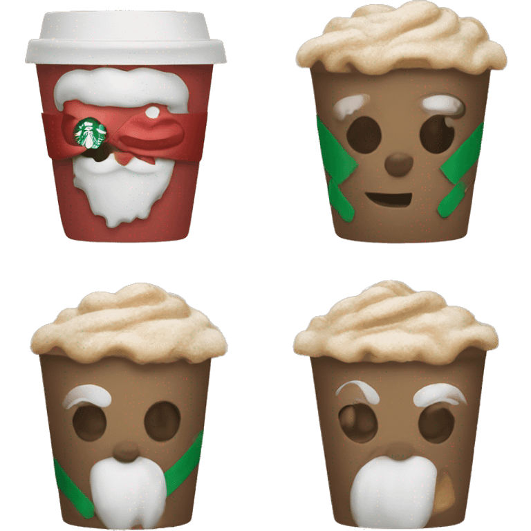 Holiday Starbucks  emoji