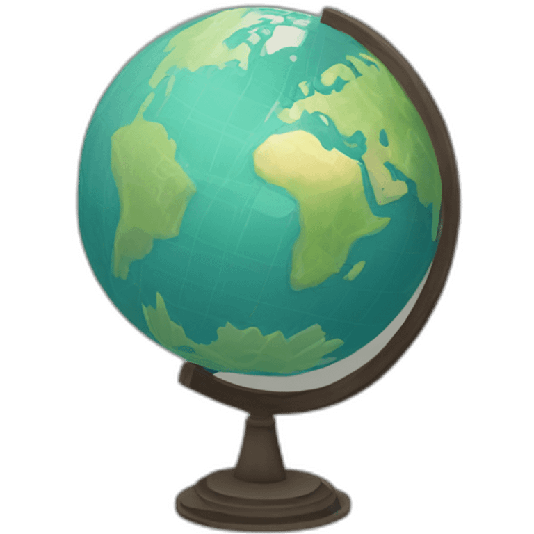 isometric-globe emoji