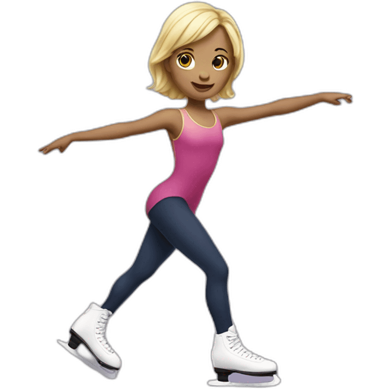 Figure skater emoji