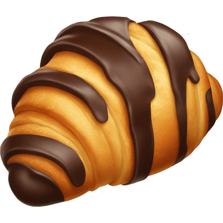 chocolate croissant emoji