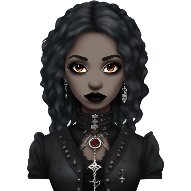 Goth emoji