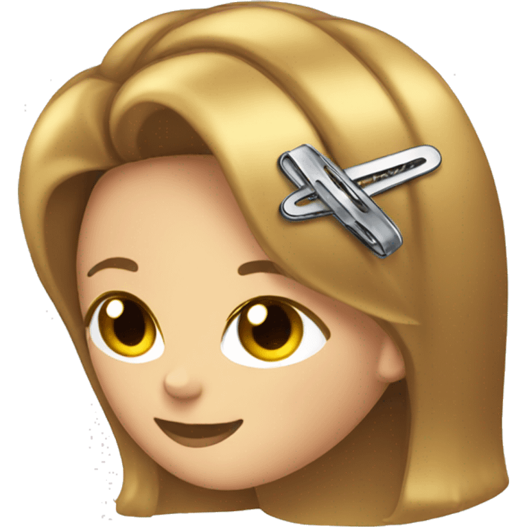 hair clip emoji