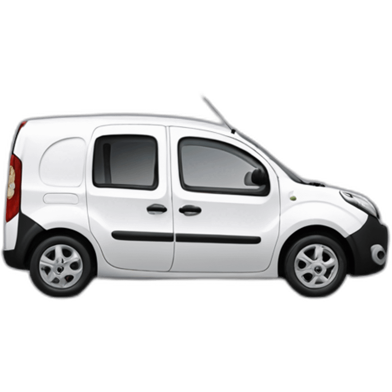 renault kangoo blanc de côté emoji