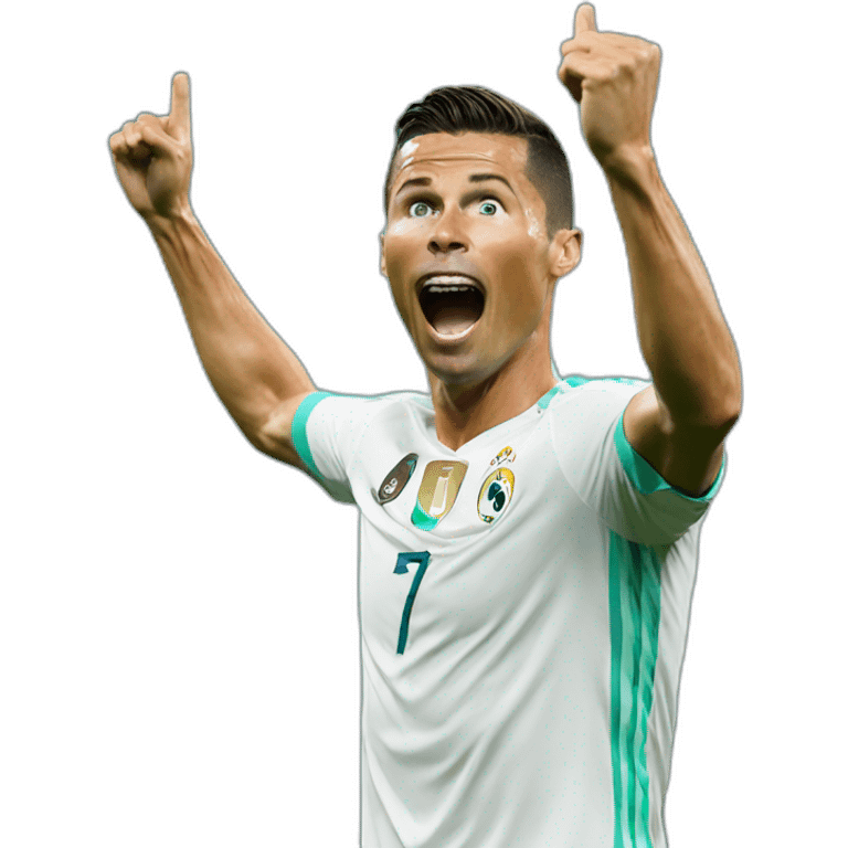 Cr7 celebration emoji