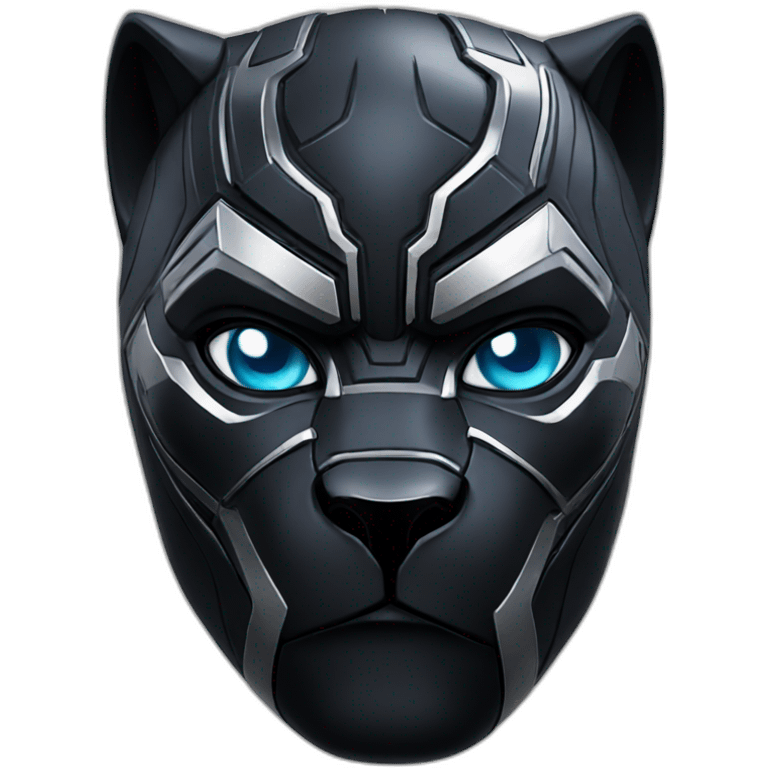 Black Panther, mask, Marvel emoji