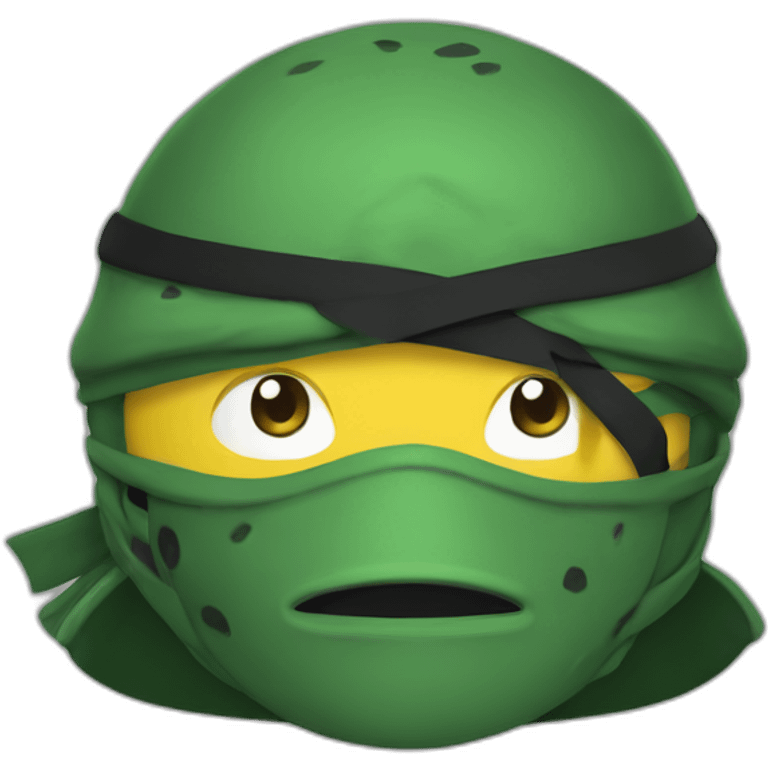 acuaman con tortuga ninja  emoji