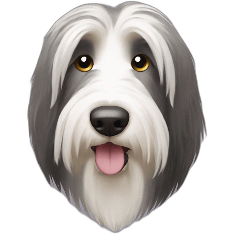 Bearded collie emoji