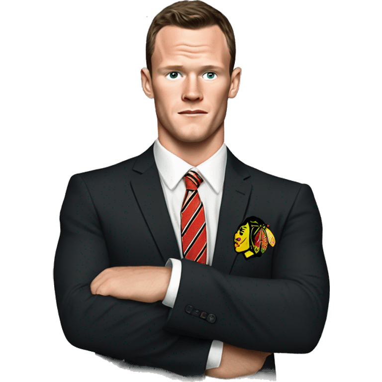 Jonathan Toews as a Rolex watch emoji