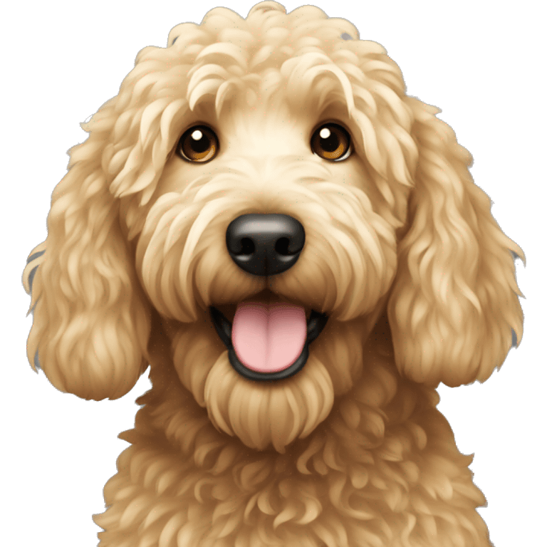 Golden doodle  emoji