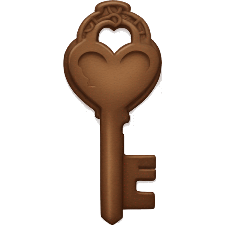 The key that opens the heart emoji