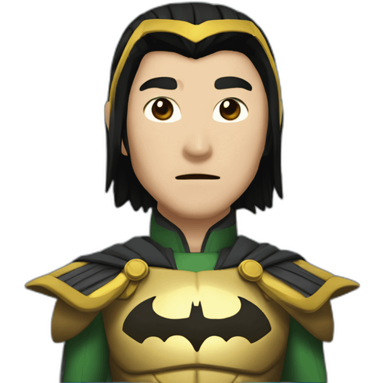 Shi zhengli the Batman emoji