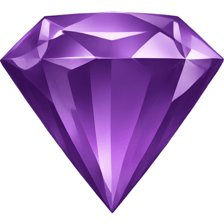 Purple diamond  emoji