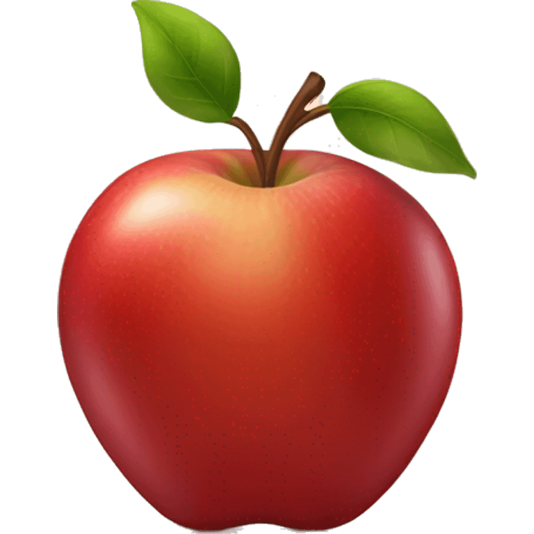 a red apple emoji