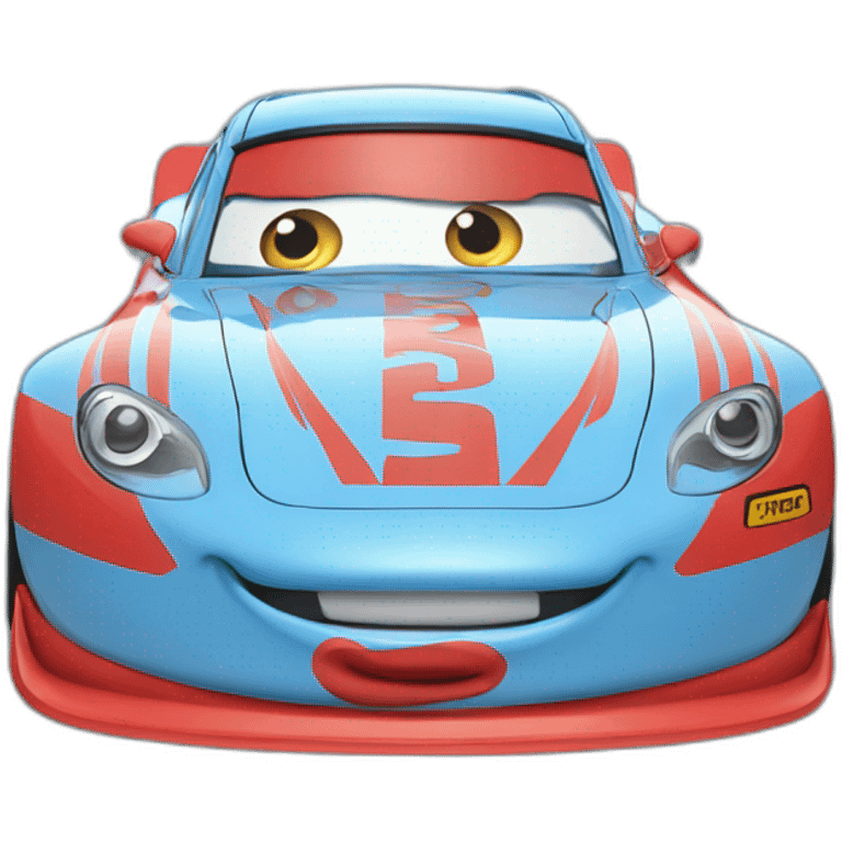 Rayo-Mcqueen-blue emoji