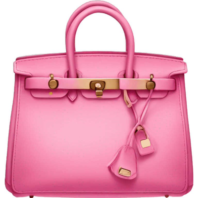 pink birkin bag emoji