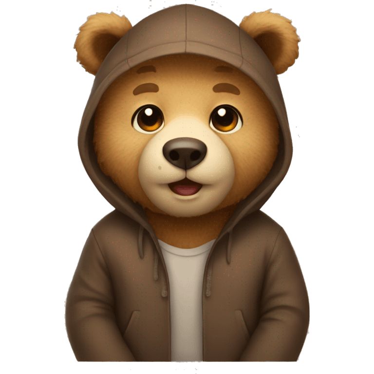 Cute bear emoji emoji