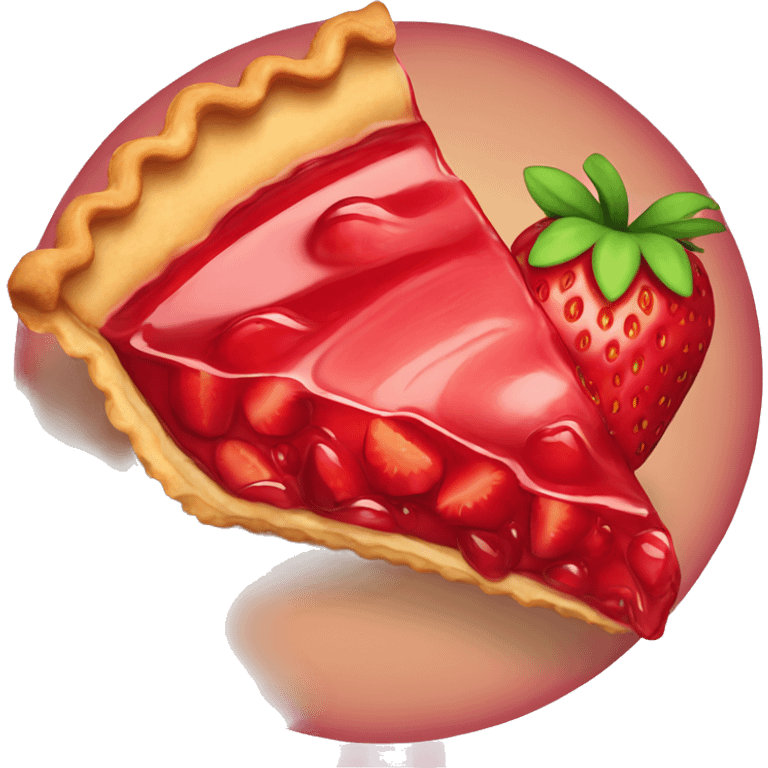 strawberry pie emoji