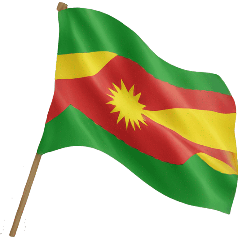 Kurdish flag emoji