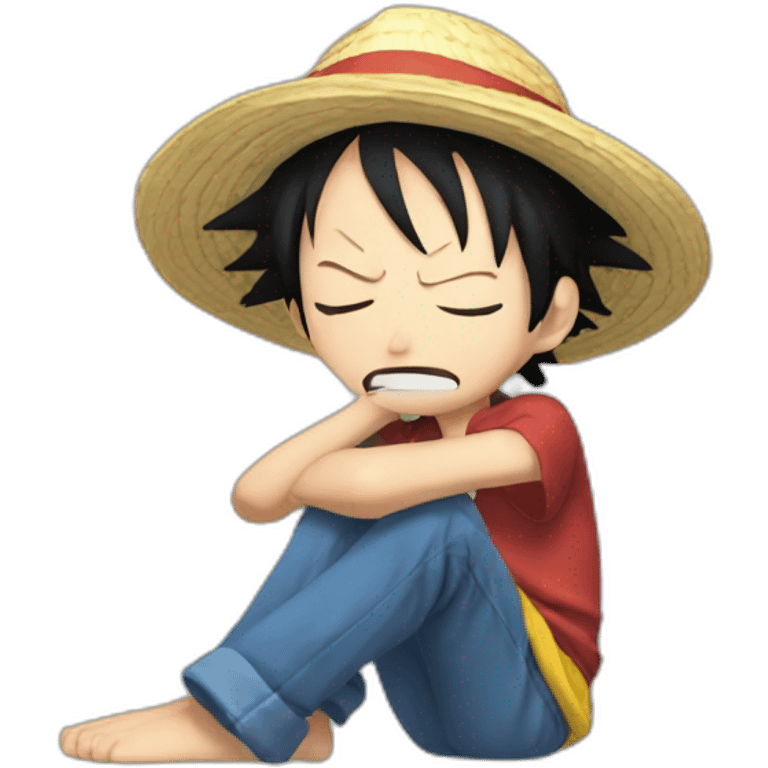 luffy qui dort emoji