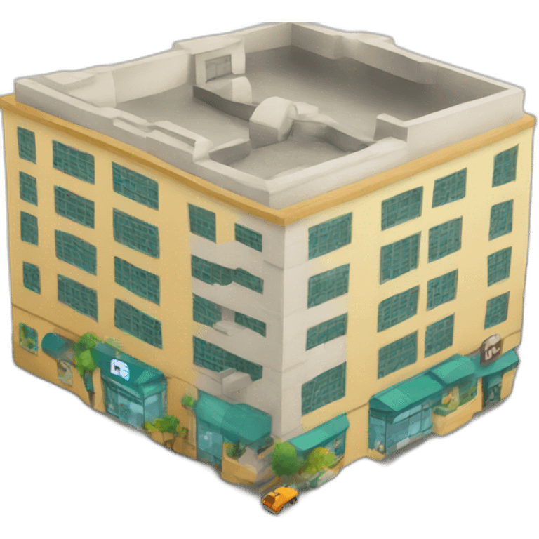 building with bigbazar emoji