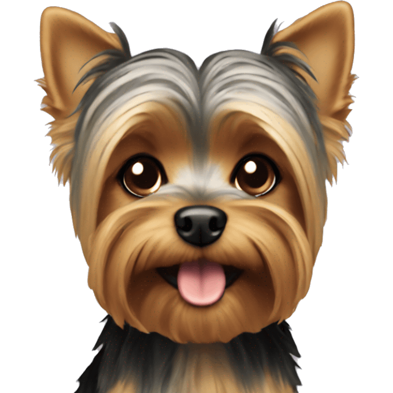 yorkie dog emoji