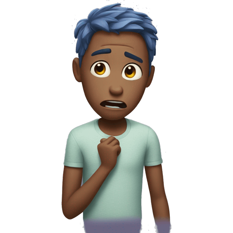 Anxiety from inside out 2 emoji