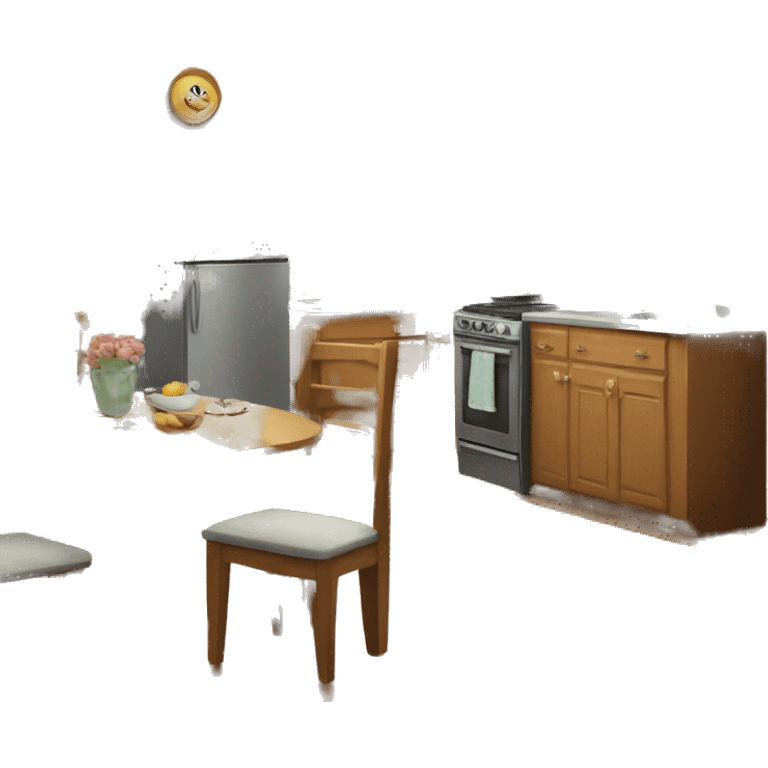 Kitchen in Granny’s house emoji