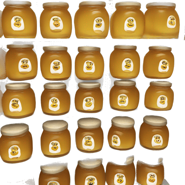 a shop of honey emoji