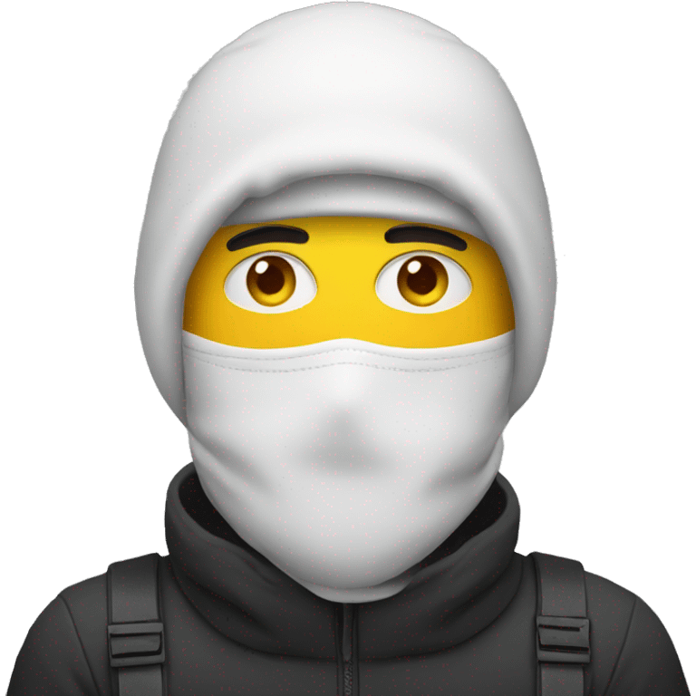 man in ski mask emoji