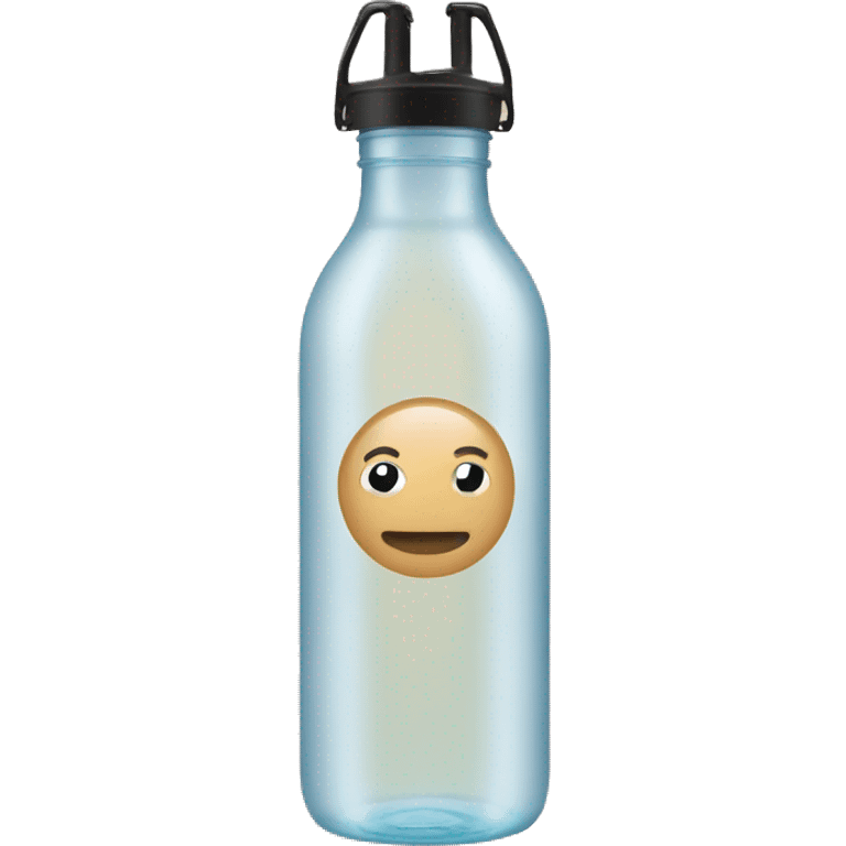 Beige water bottle  emoji