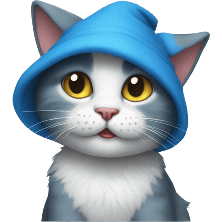 Smurf cat emoji