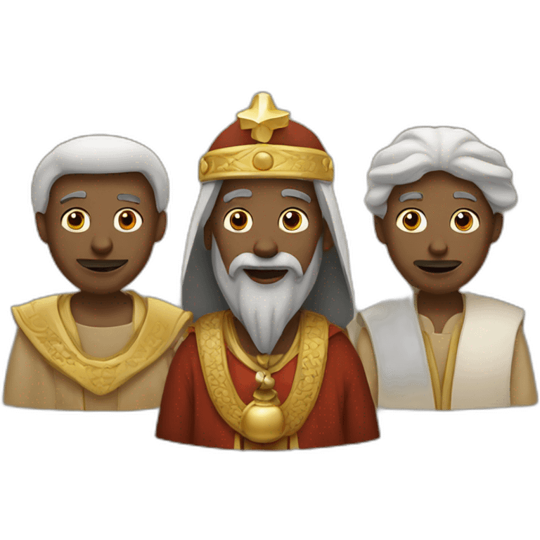 three wise men emoji