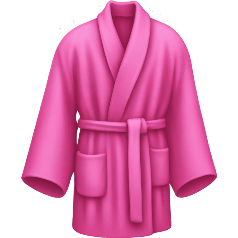 Pink robe  emoji