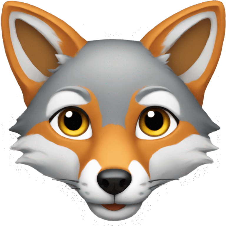 gray fox emoji