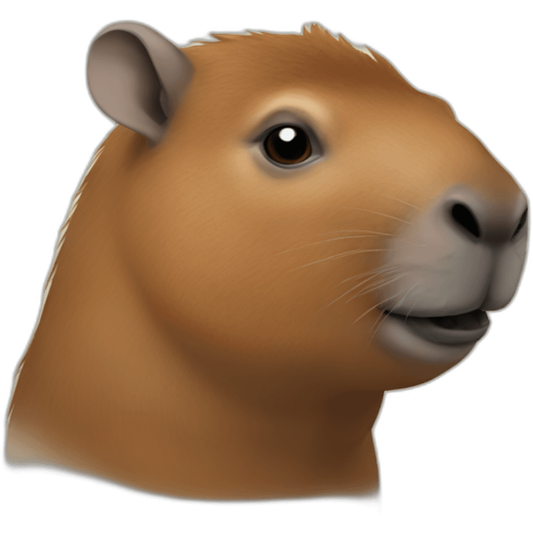 Capibara mate emoji