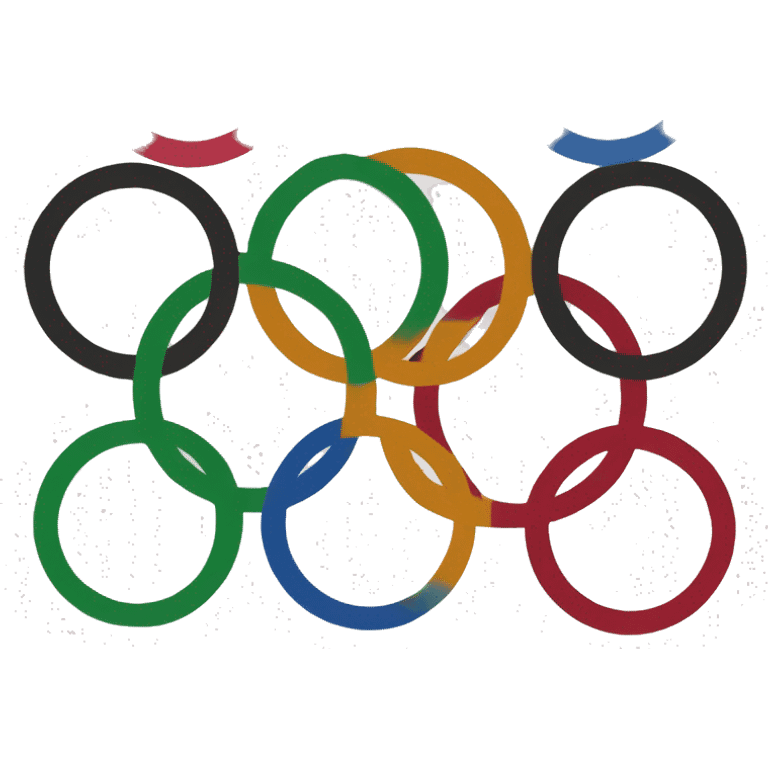 Olympic games rings  emoji