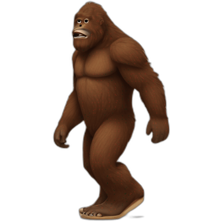 Big foot emoji