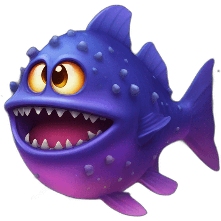 piranha space galaxy emoji