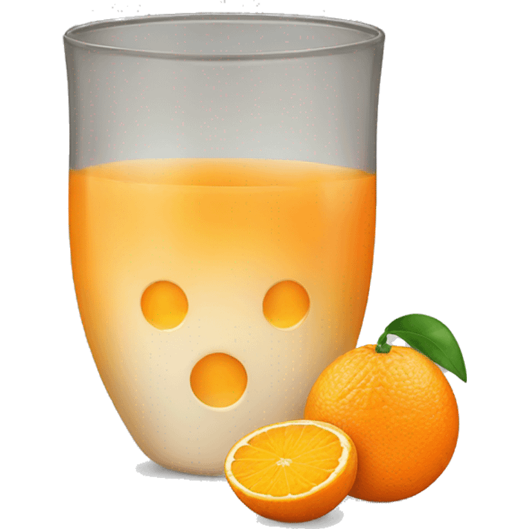 orange juice emoji