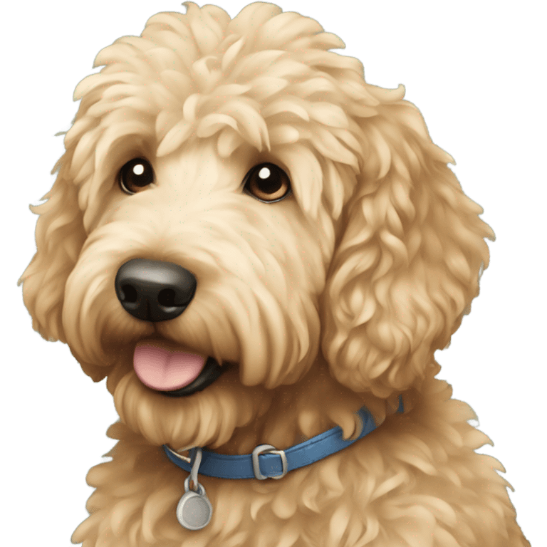 goldendoodle  emoji