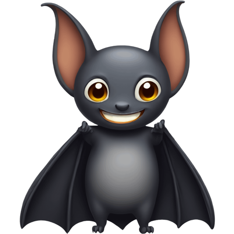 Smiling bat emoji