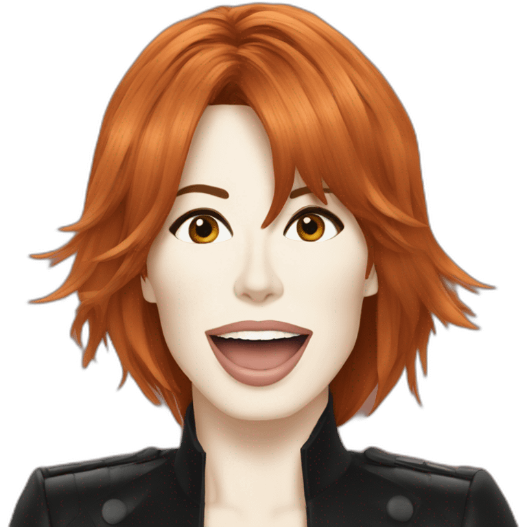 Mylène Farmer sing emoji