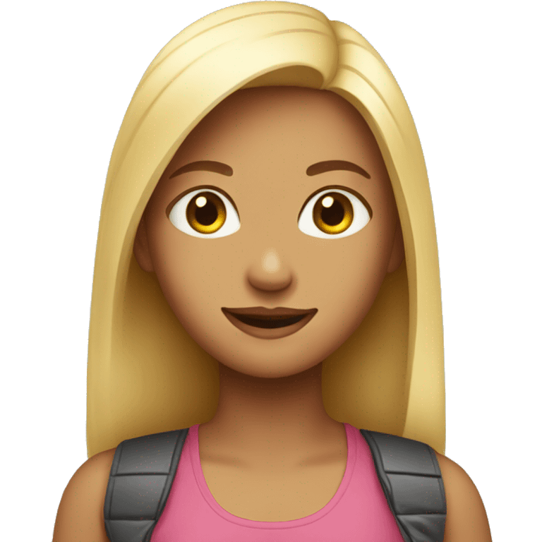 girl with good fit emoji