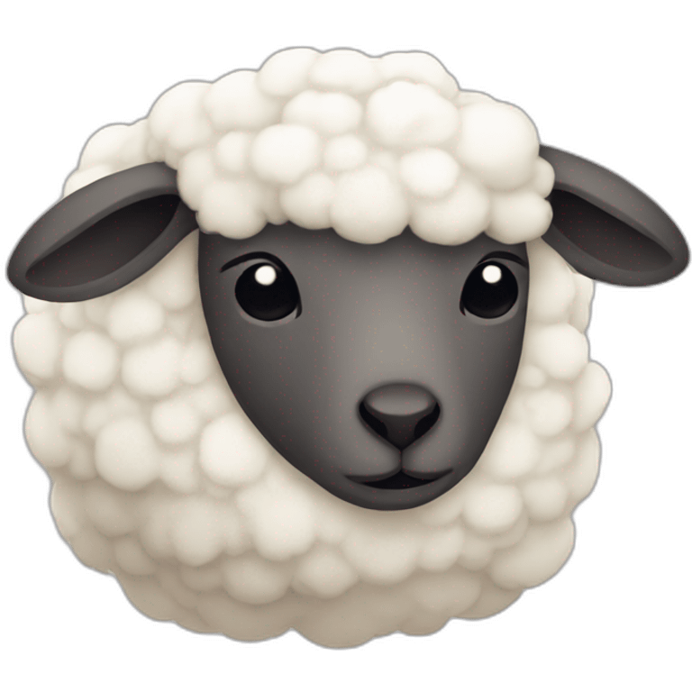 Sleepy sheep emoji