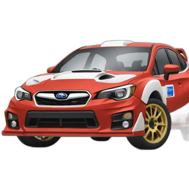 Subaru rally emoji