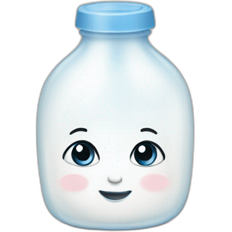 baby with milk emoji